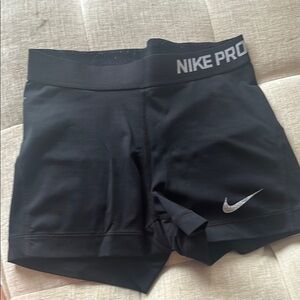 Nike Women's Black Pro Shorts